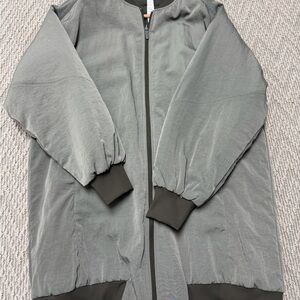 Lululemon Athletica Olive Bomber Jacket